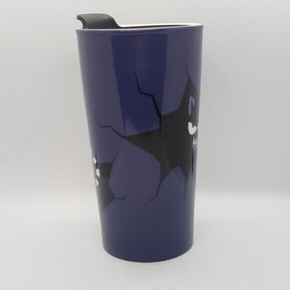 David's Tea Purple Halloween Ceramic Travel Cup - Picture 4 of 11